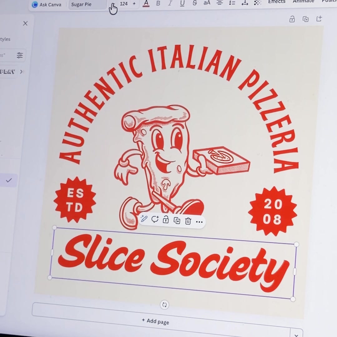 Canva Facebook ad: Try Canva Magic Layers