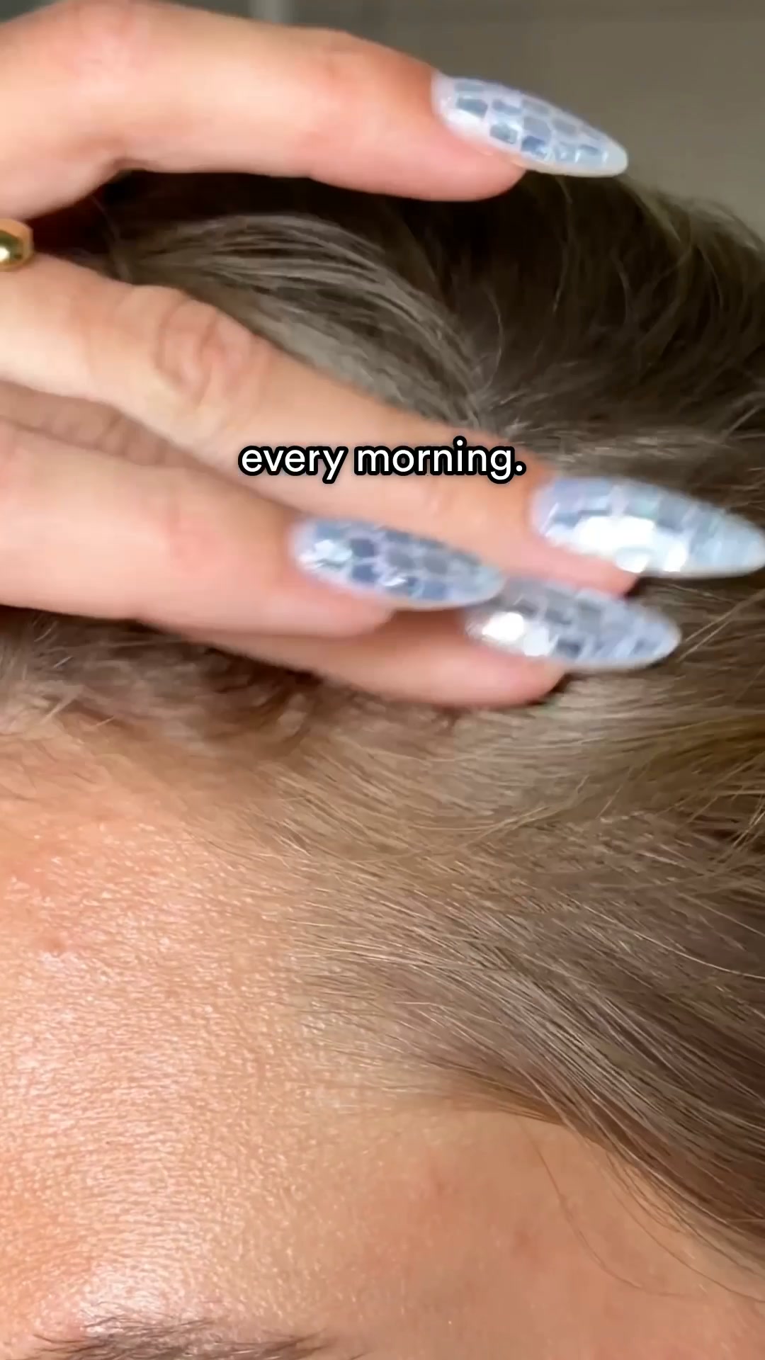 Chāmpo Haircare Facebook ad: For Thicker, Fuller Hair
