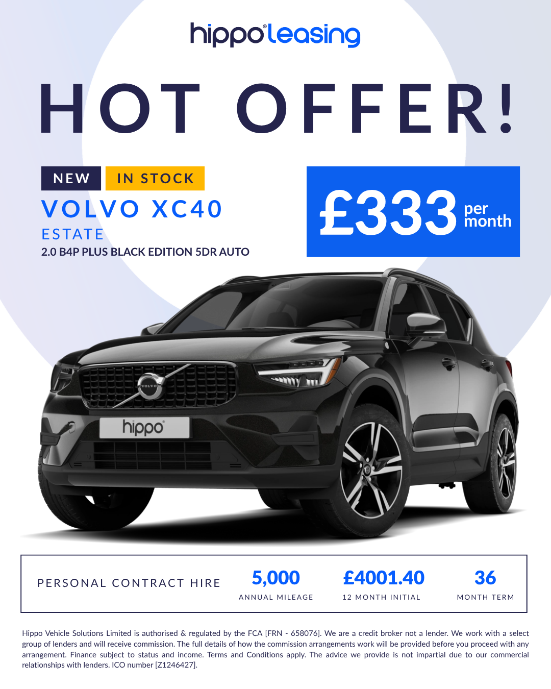 Hippo Leasing Facebook ad: Don't Miss Out!