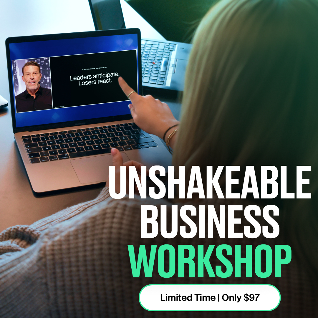Tony Robbins Facebook ad