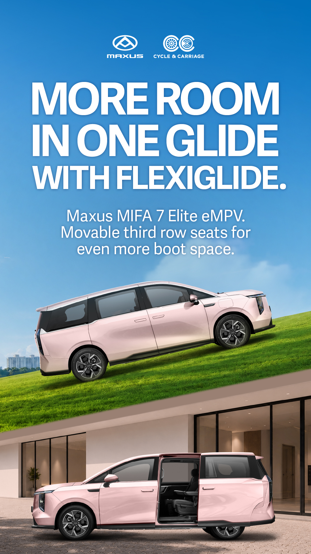 Maxus by Cycle & Carriage Facebook ad from Jul 24, 2026
