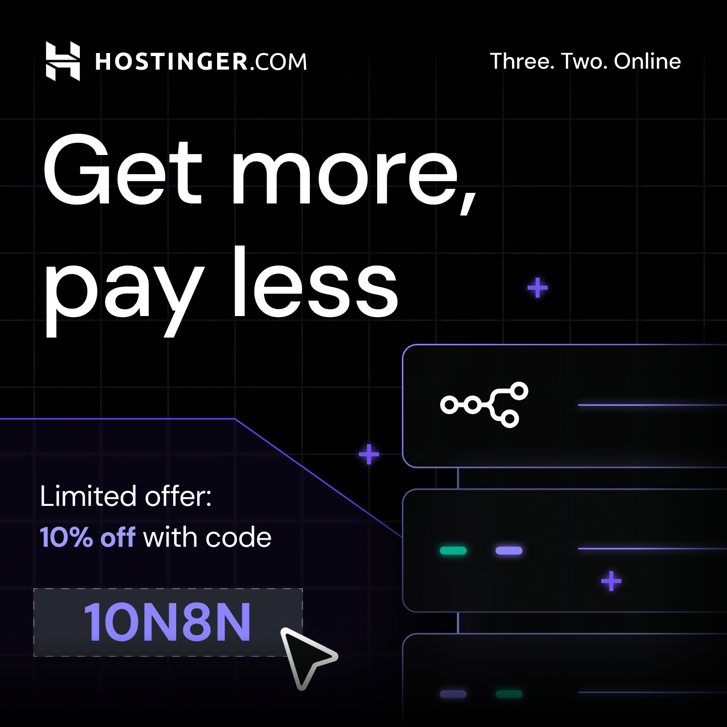 Hostinger Facebook ad from Feb 13, 2026