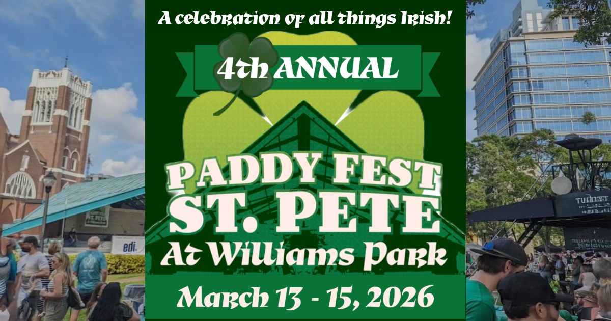 Paddy Fest St. Pete Facebook ad: Paddy Fest St. Pete-A Celebration of All Things Irish!