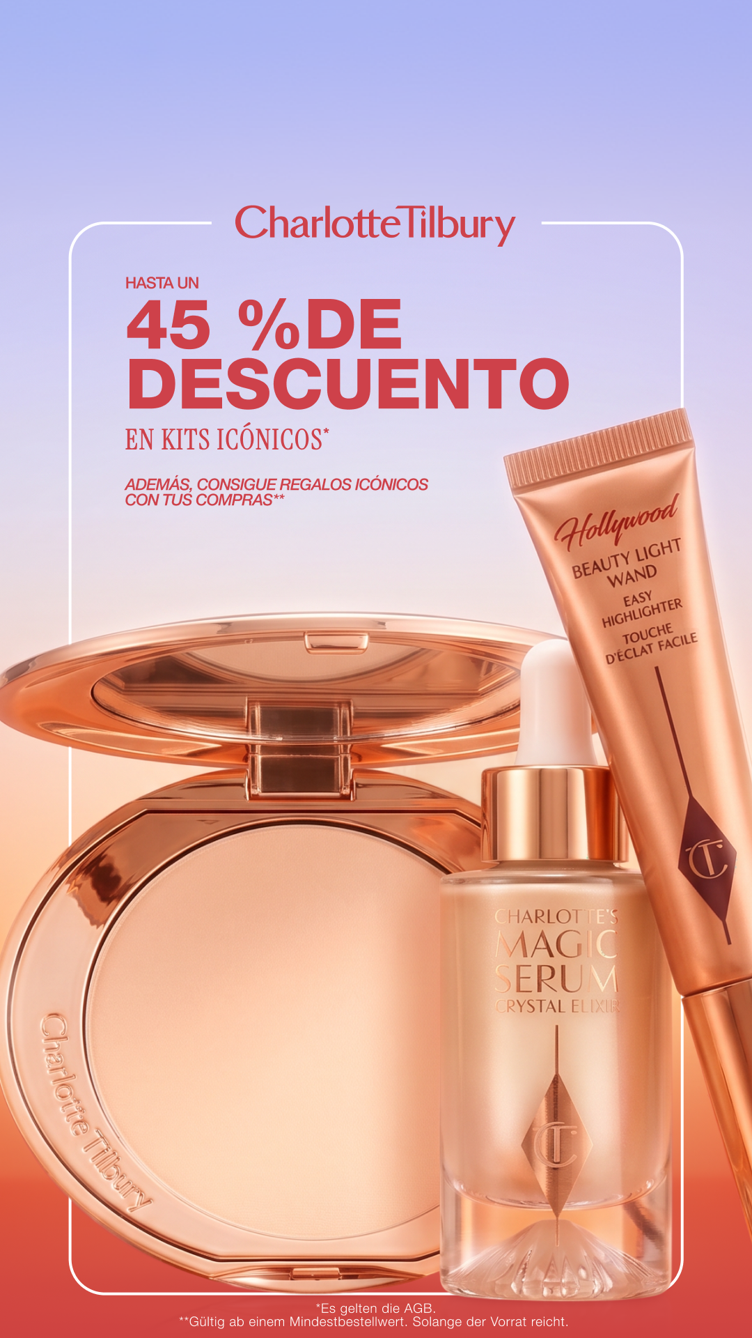 Charlotte Tilbury Facebook ad