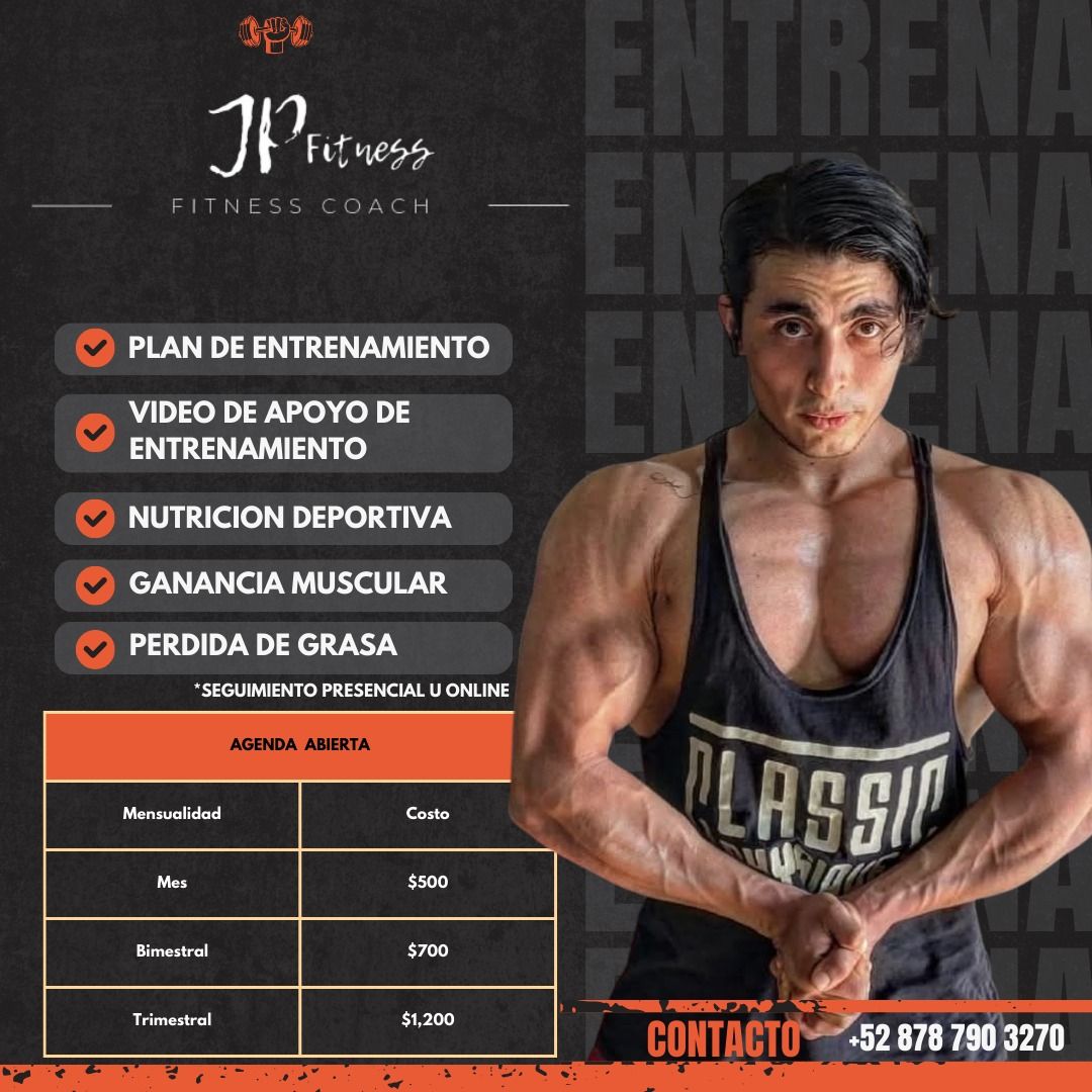 JavierPicon FitnessCoach Facebook ad: Asesoria Online nutrición deportiva y entrenamientos de…