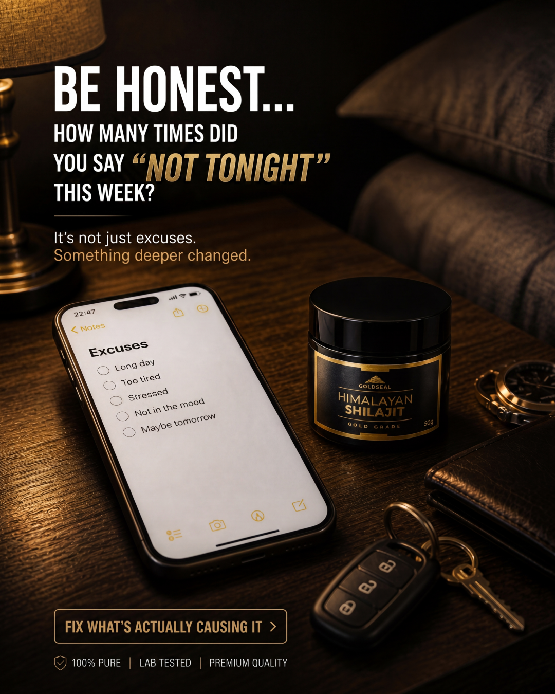 Gold Seal Shilajit Facebook ad