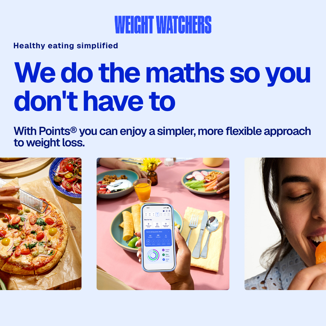 WeightWatchers UK Facebook ad