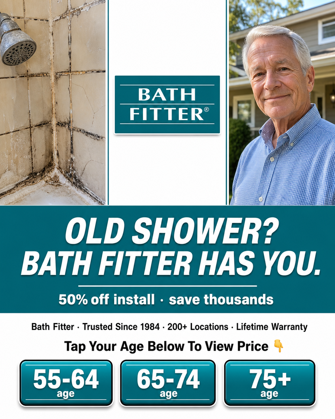 Bath Fitter Facebook ad