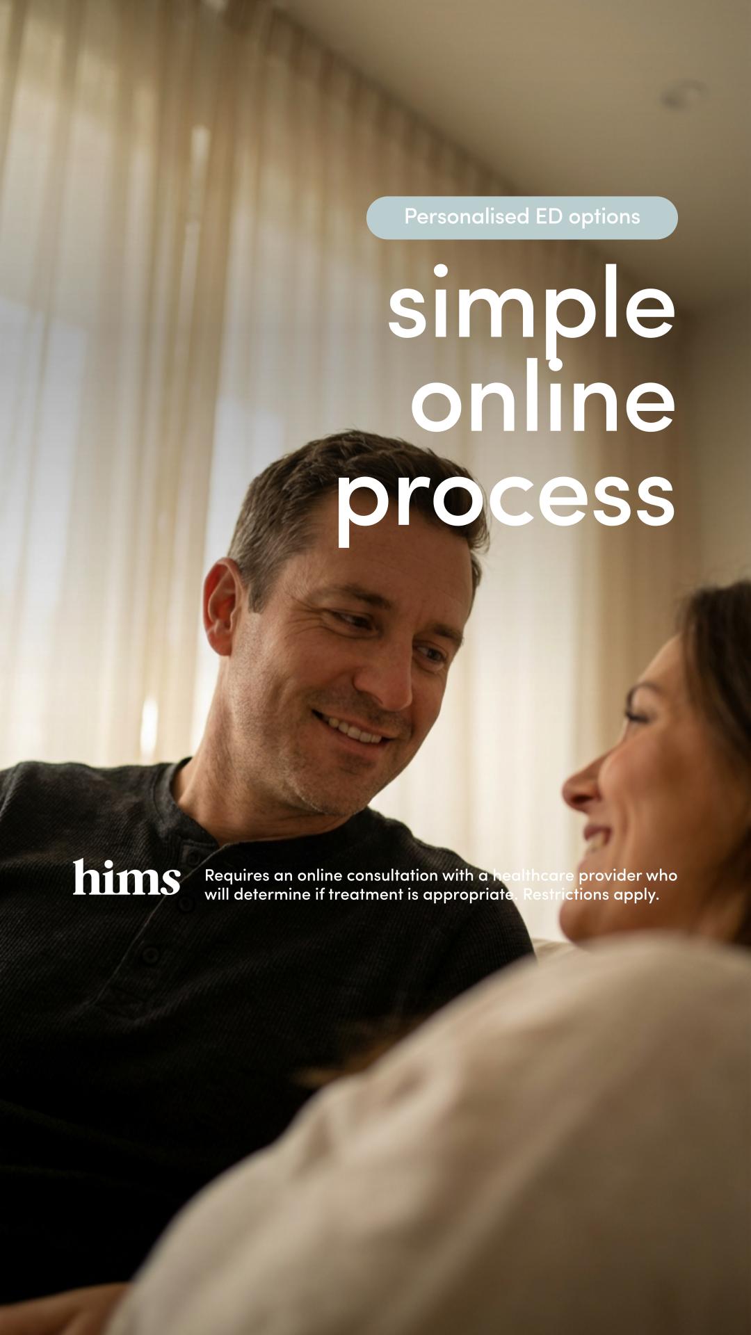 hims Facebook ad