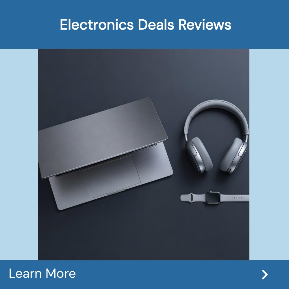 Answers Guide Facebook ad: Electronics Deals Reviews.