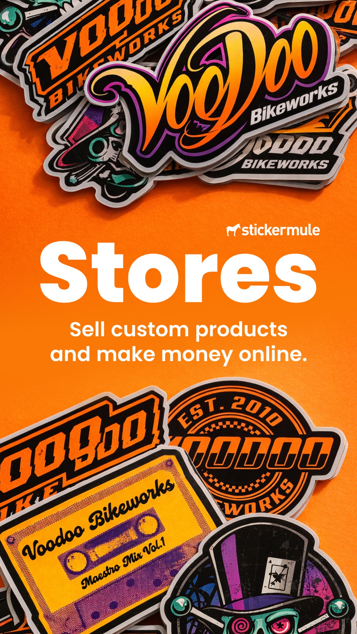 Sticker Mule Facebook ad