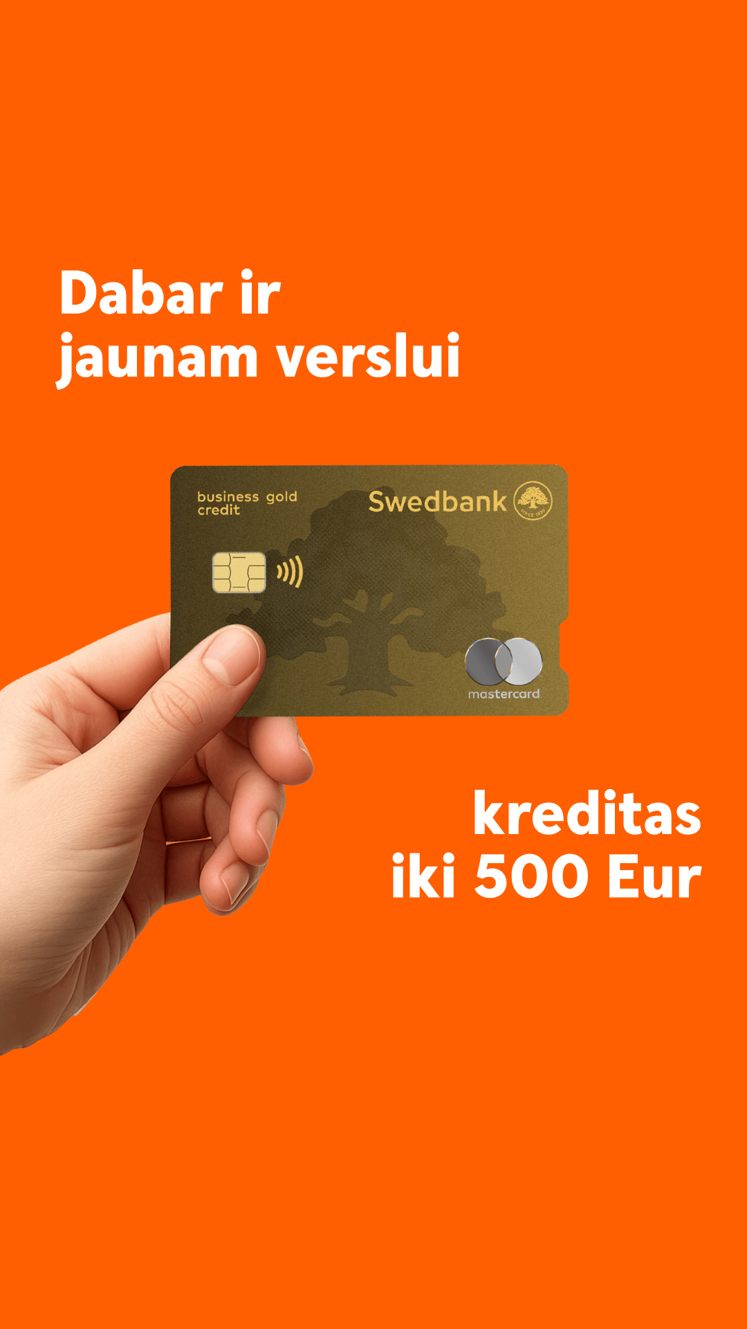 Swedbank Lietuvoje Facebook ad