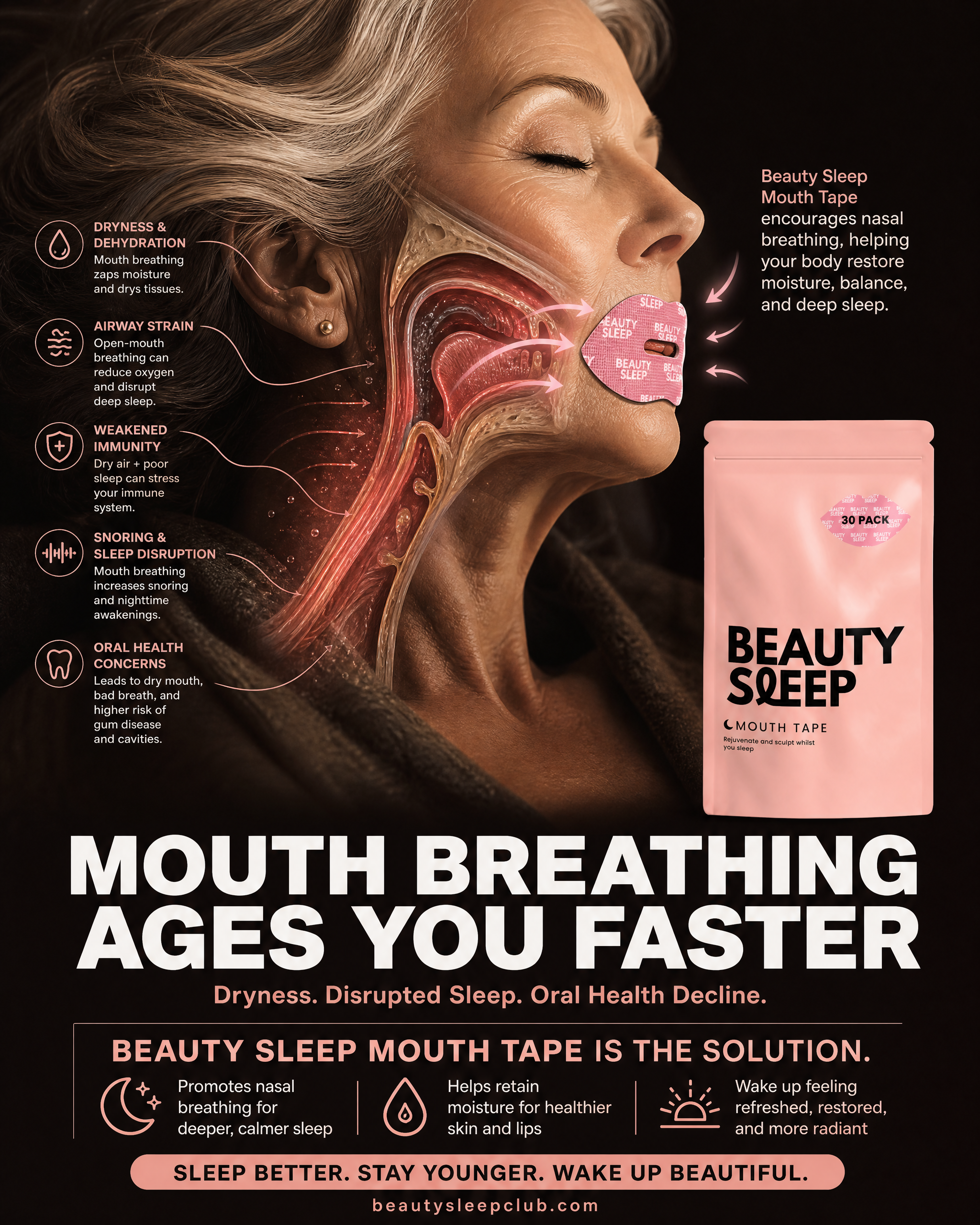 Beauty Sleep Facebook ad