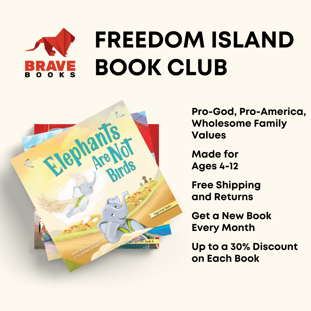 BRAVE Books Facebook ad