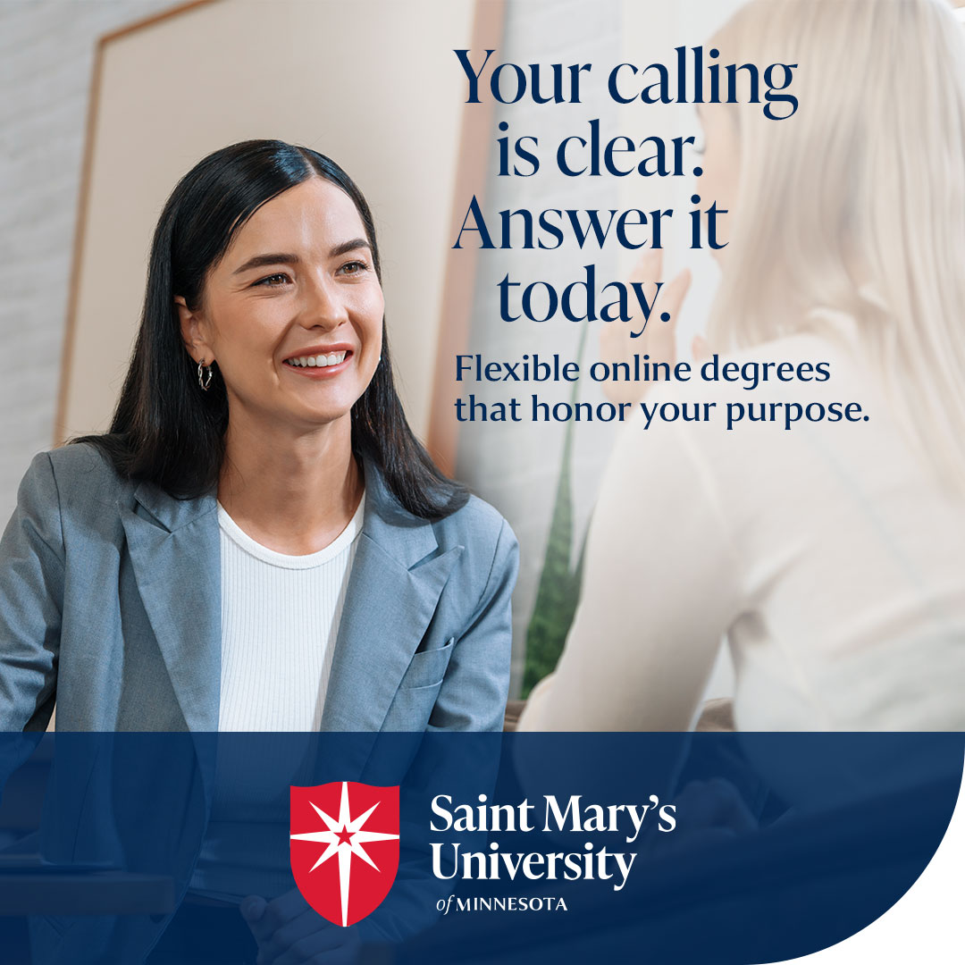 Saint Mary's University of Minnesota Facebook ad from Aug 27, 2026