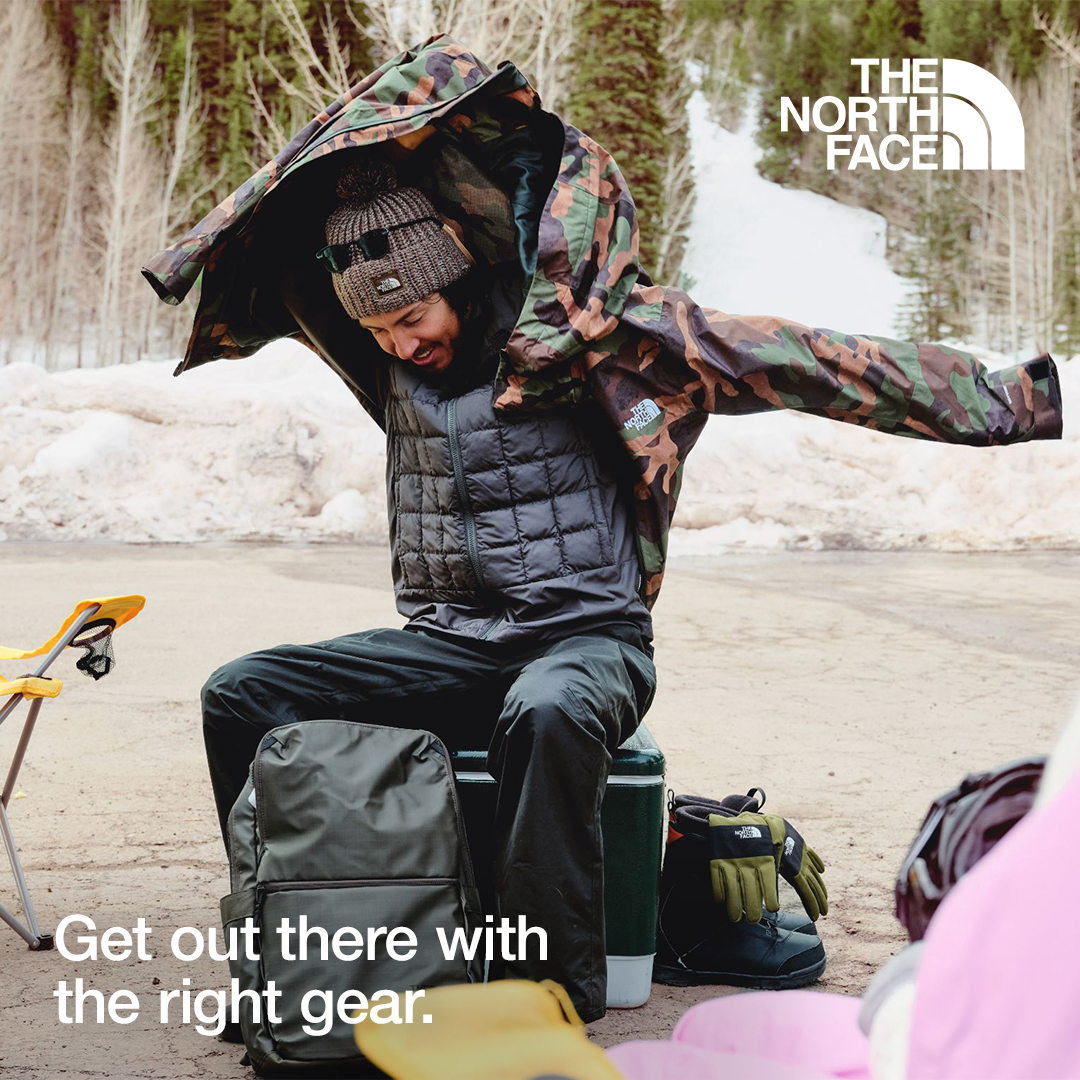 The North Face Facebook ad