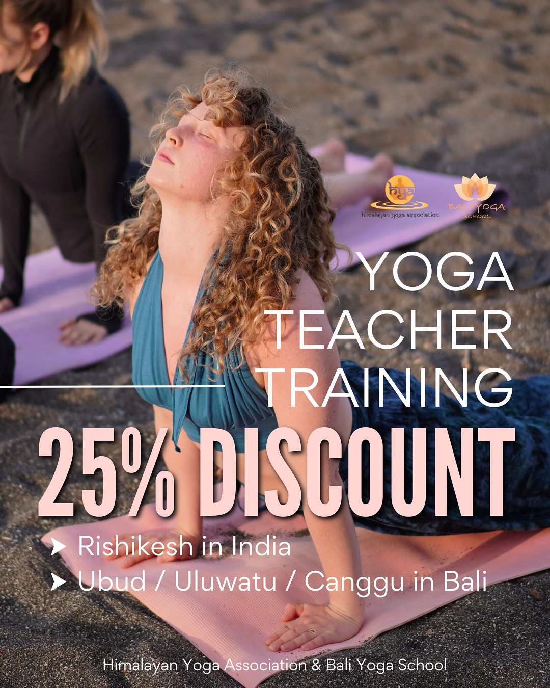Bali Yoga School Facebook ad from Jan 26, 2026