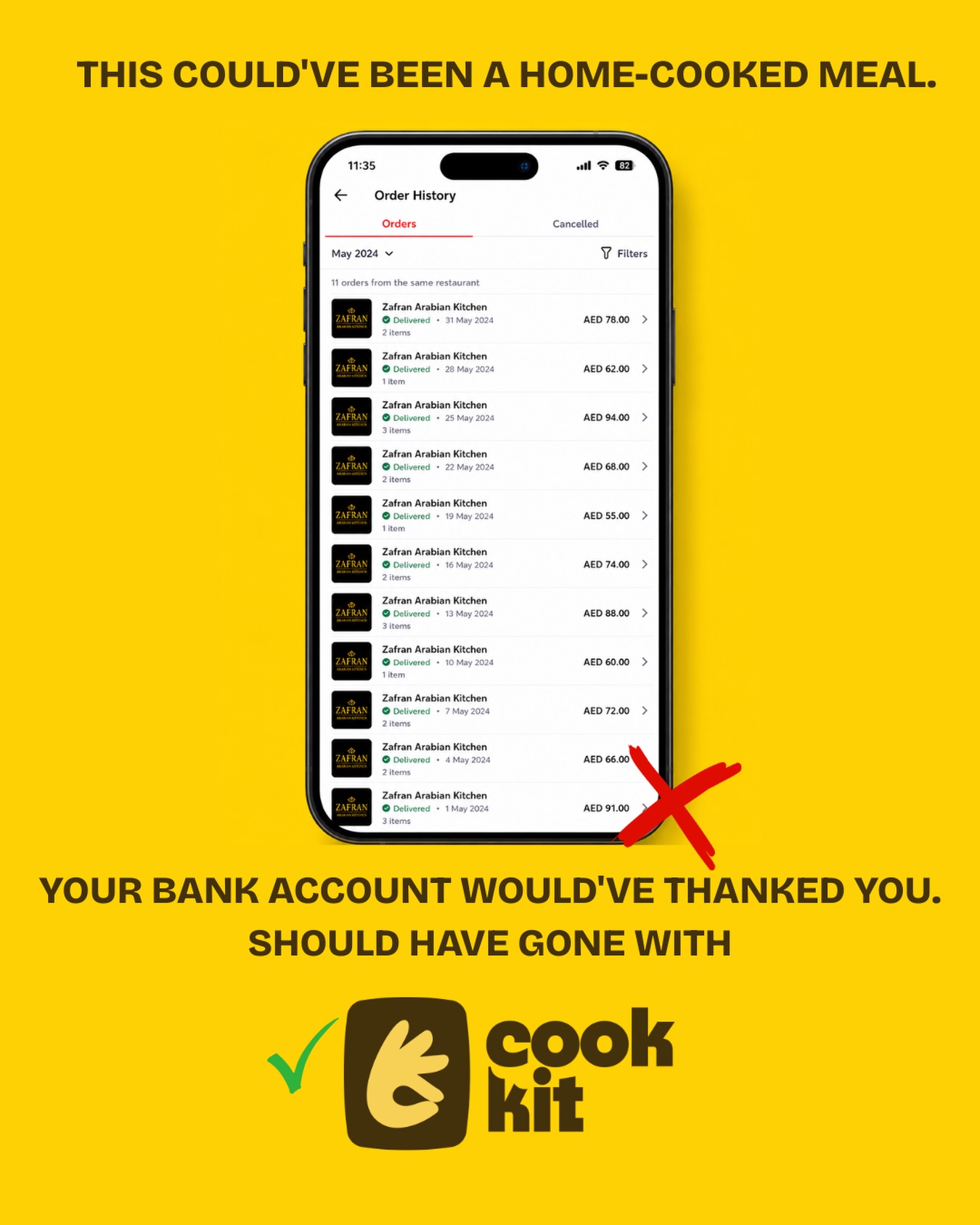 Cook Kit Facebook ad