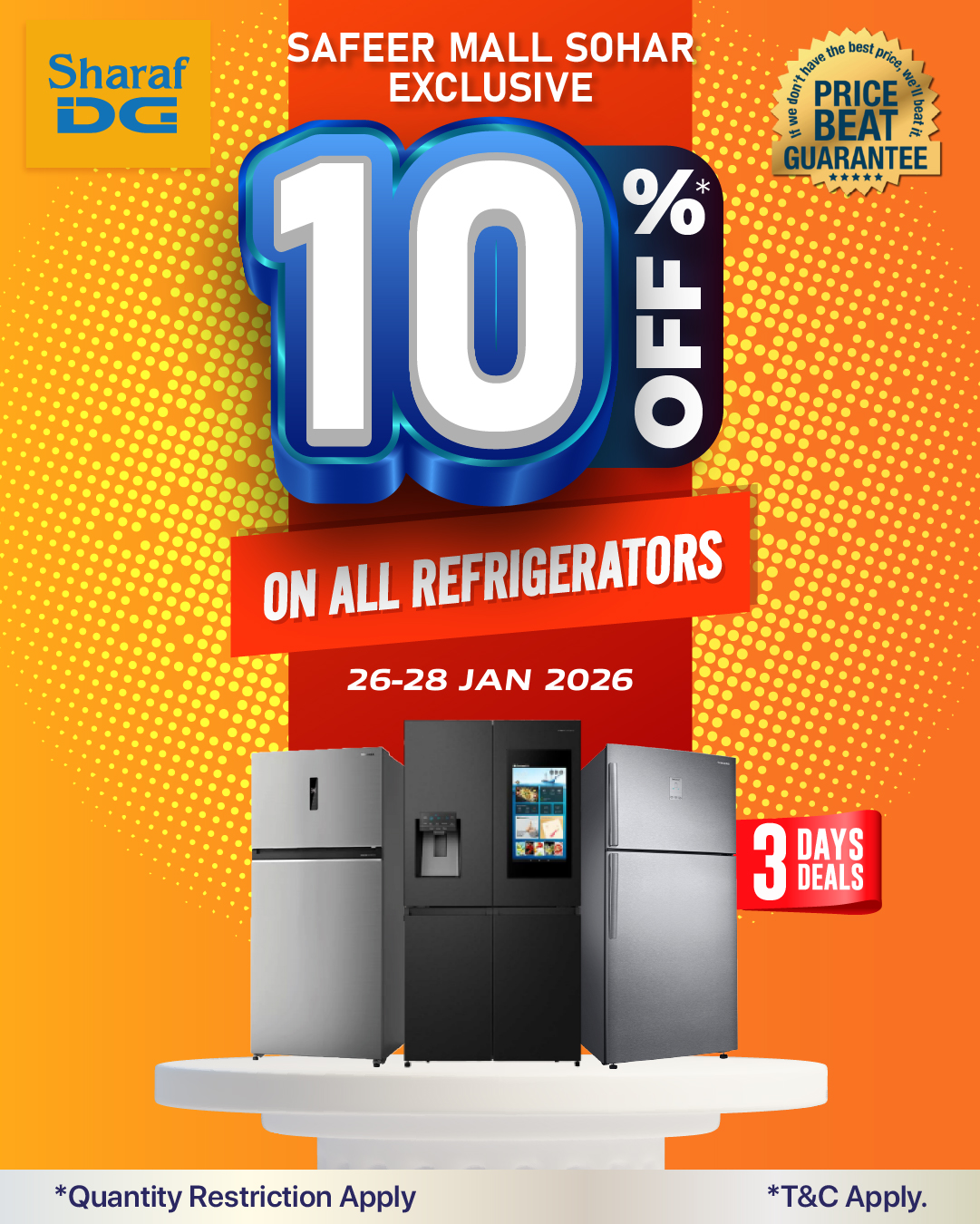 Sharaf DG Oman Facebook ad