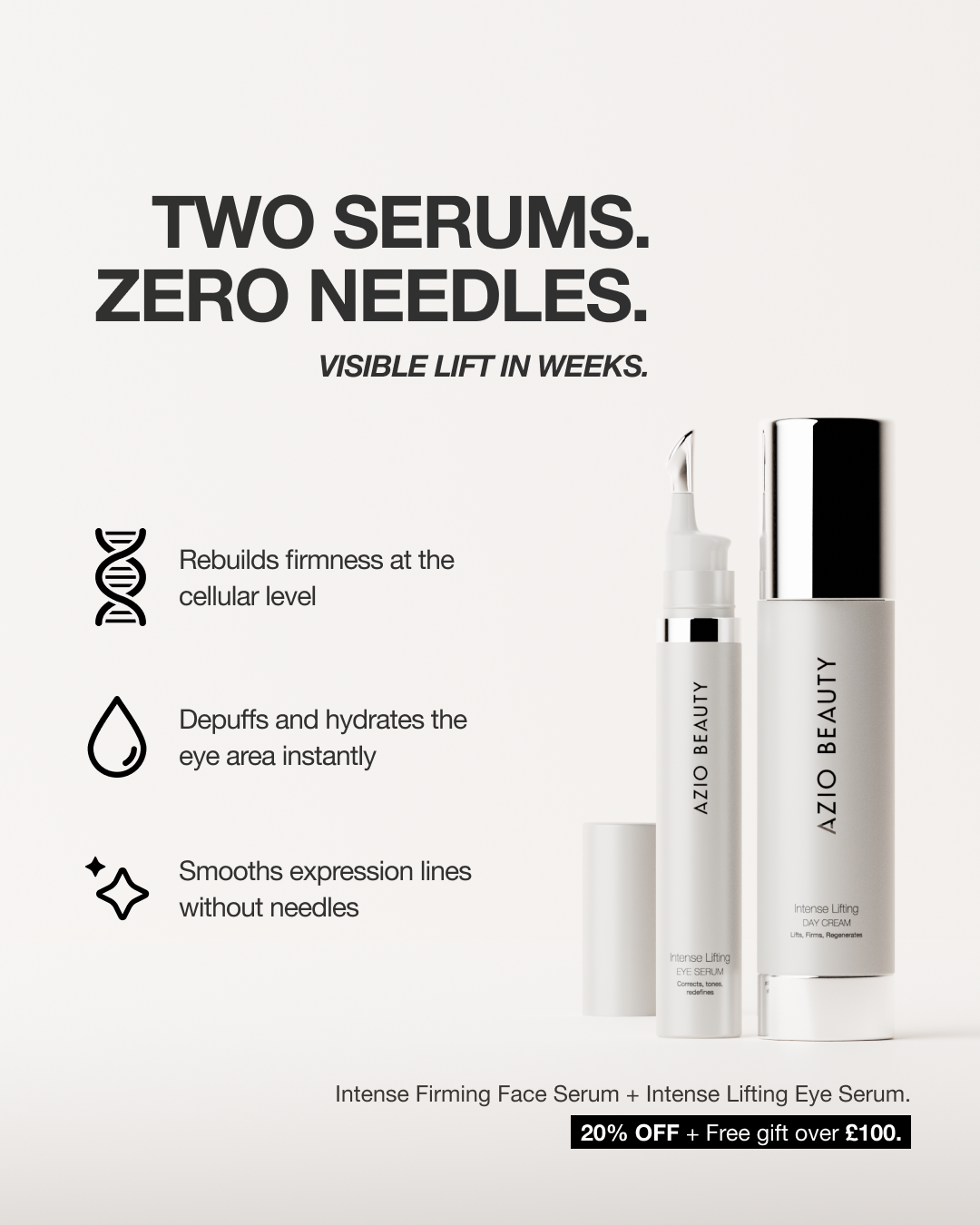 Azio Beauty Facebook ad
