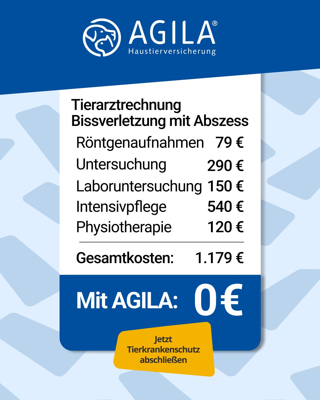 AGILA Haustierversicherung Facebook ad