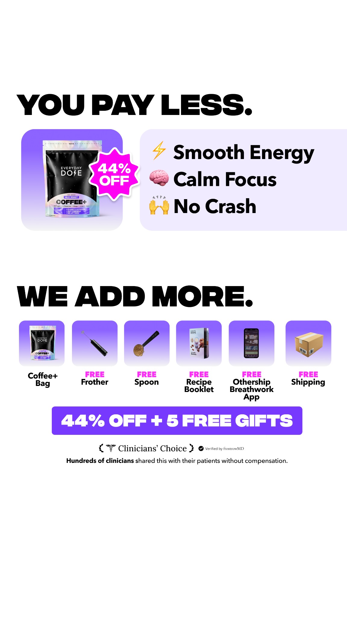 Everyday Dose Facebook ad