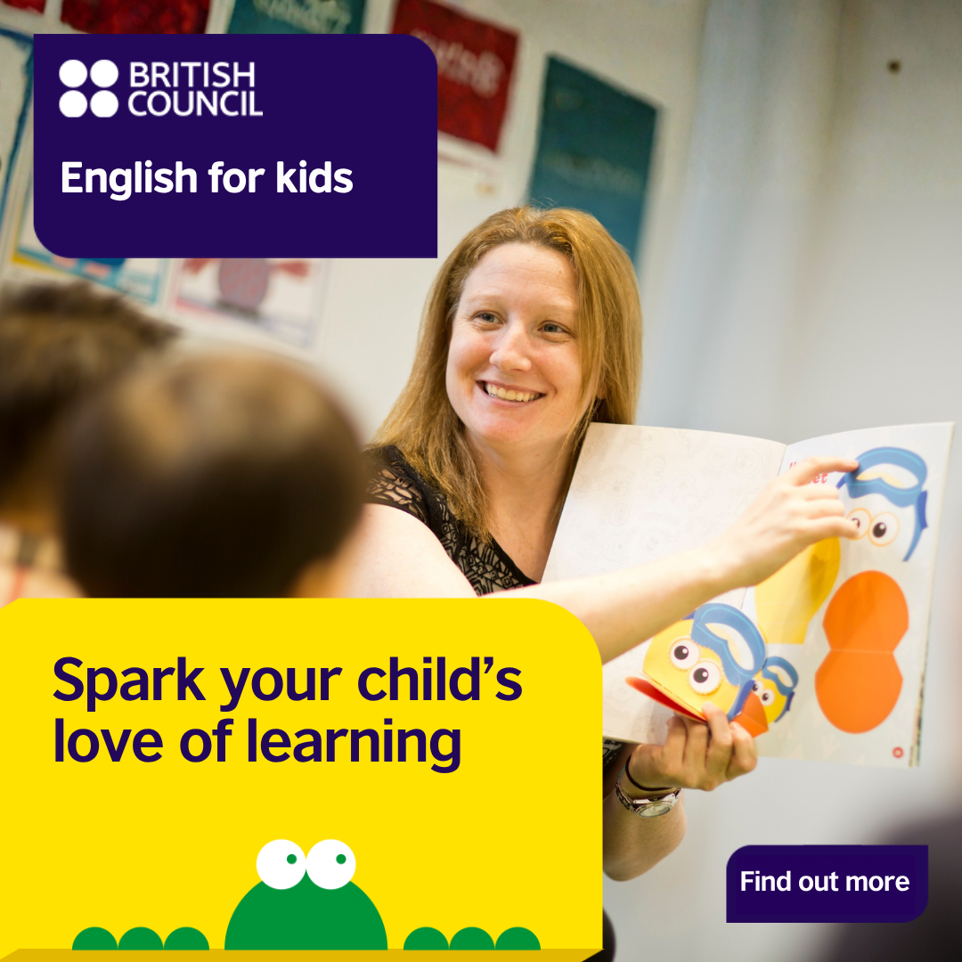 British Council Singapore Facebook ad