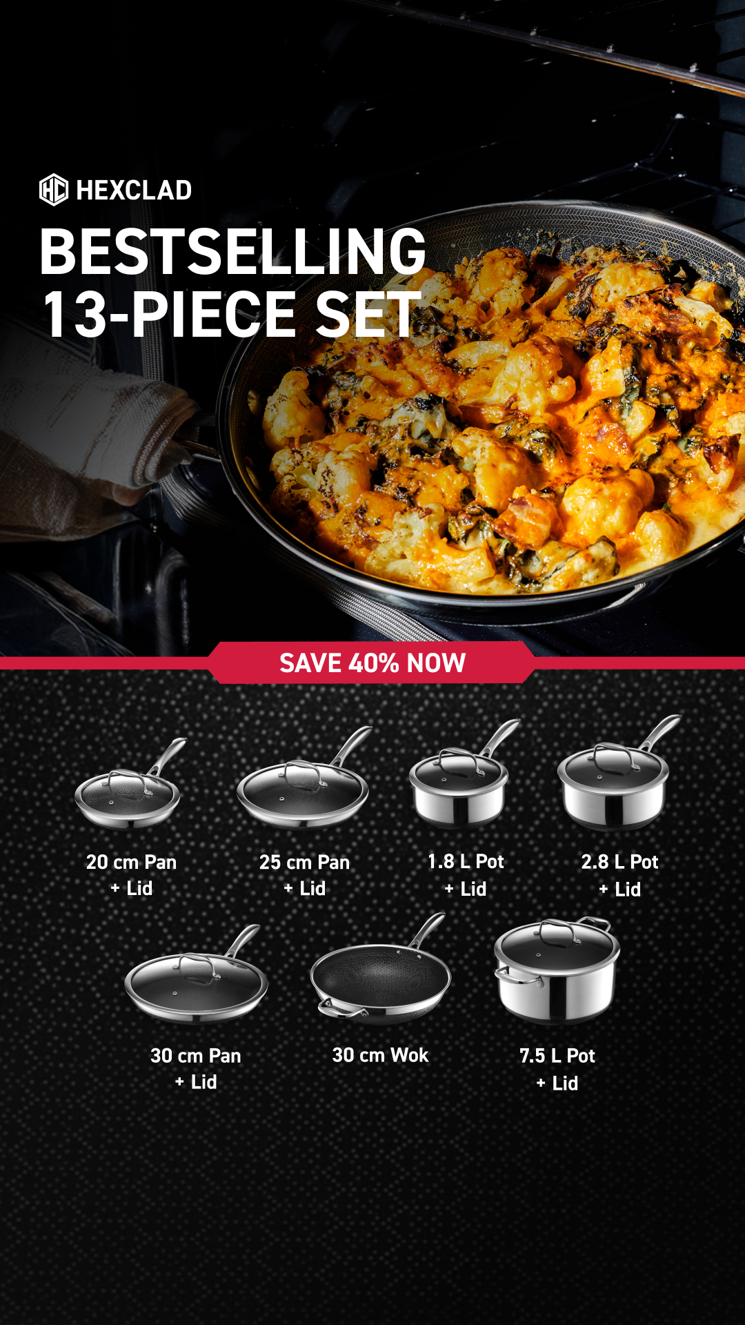 HexClad Facebook ad