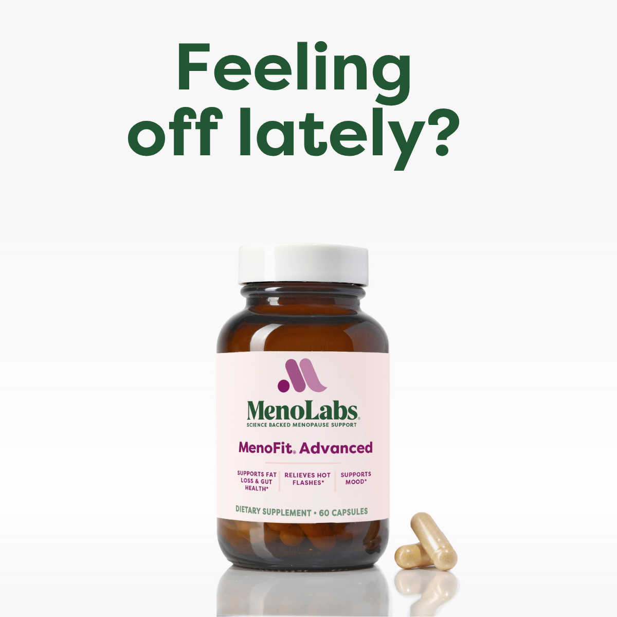 MenoLabs Facebook ad