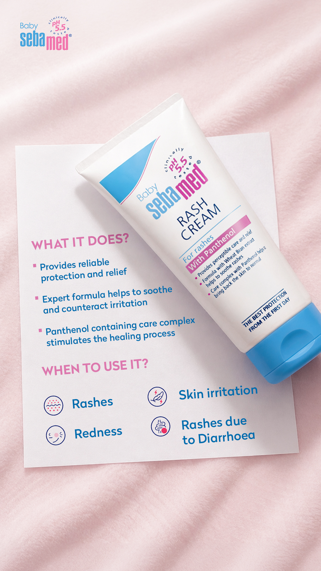 Baby Sebamed India Facebook ad