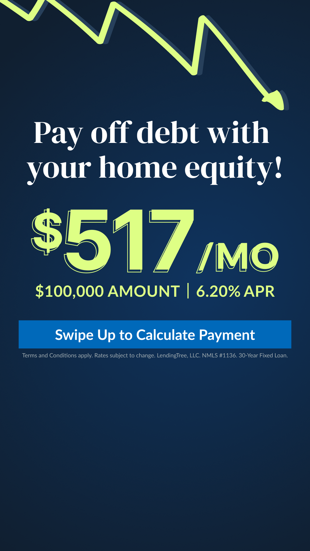 LendingTree Facebook ad
