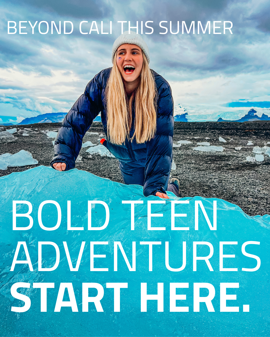 Bold Earth Facebook ad: California Teens: Adventures Beyond the Pacific