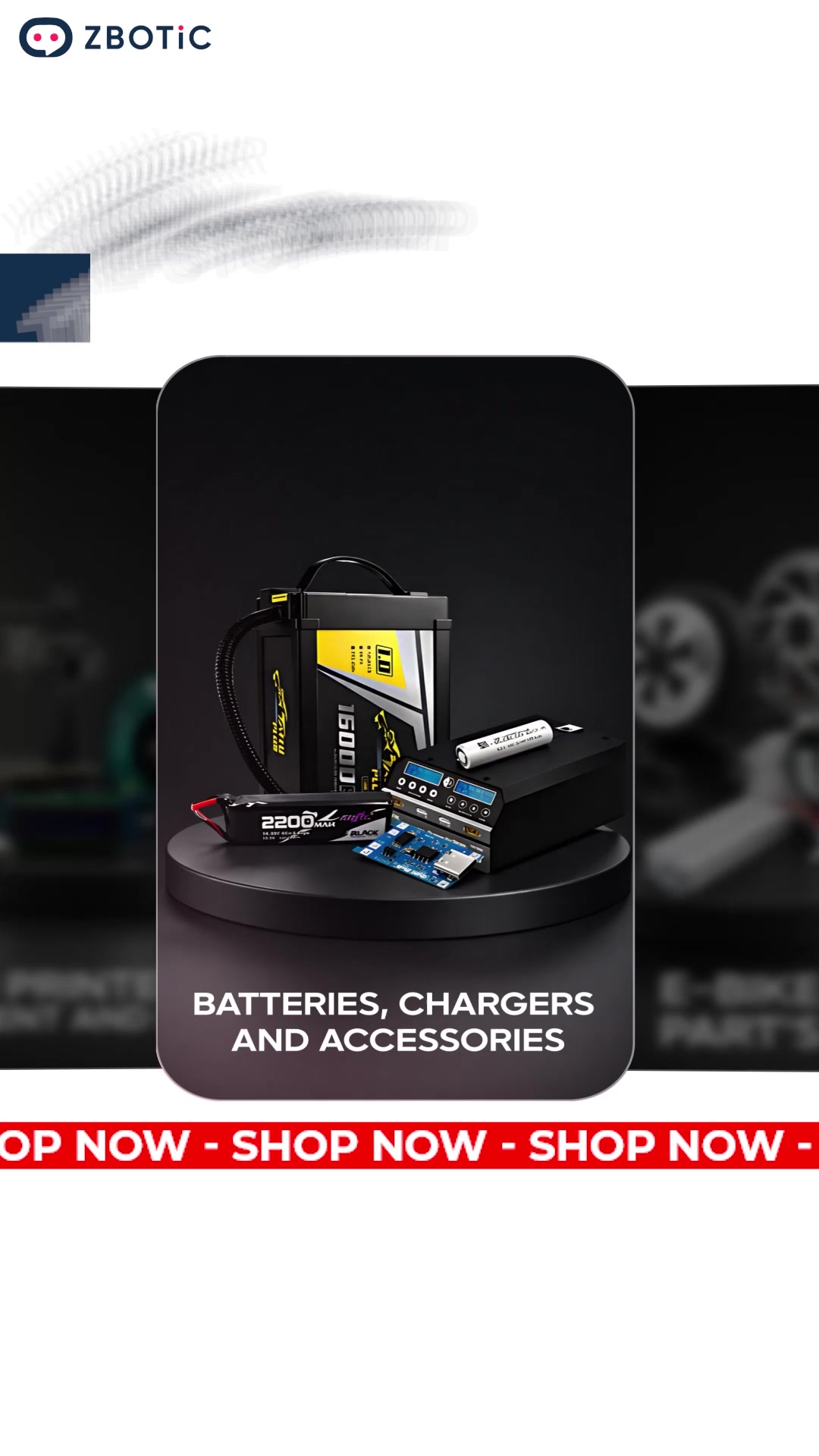 Zbotic.in Facebook ad: All Tech. One Place.