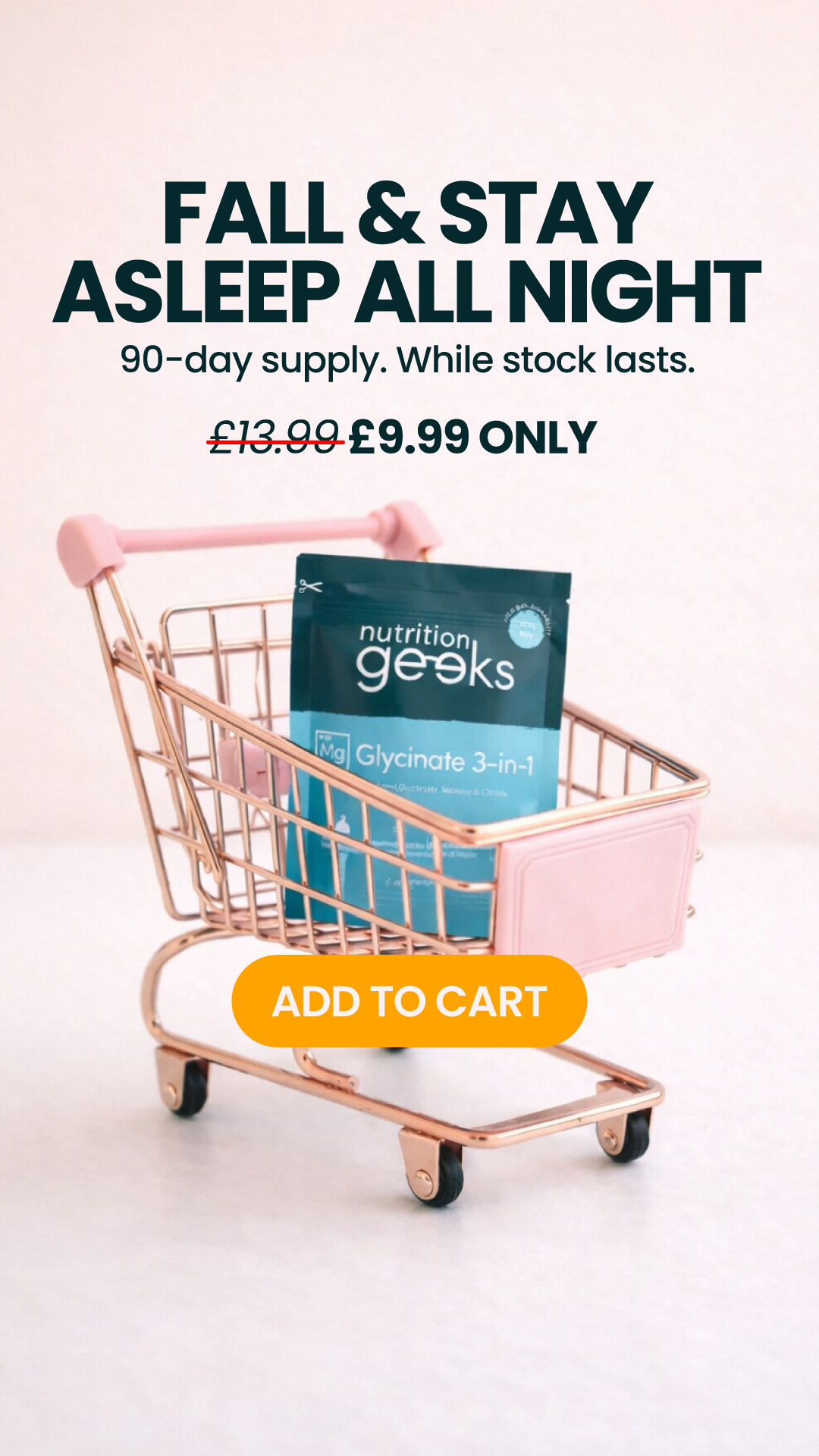 Nutrition Geeks Facebook ad