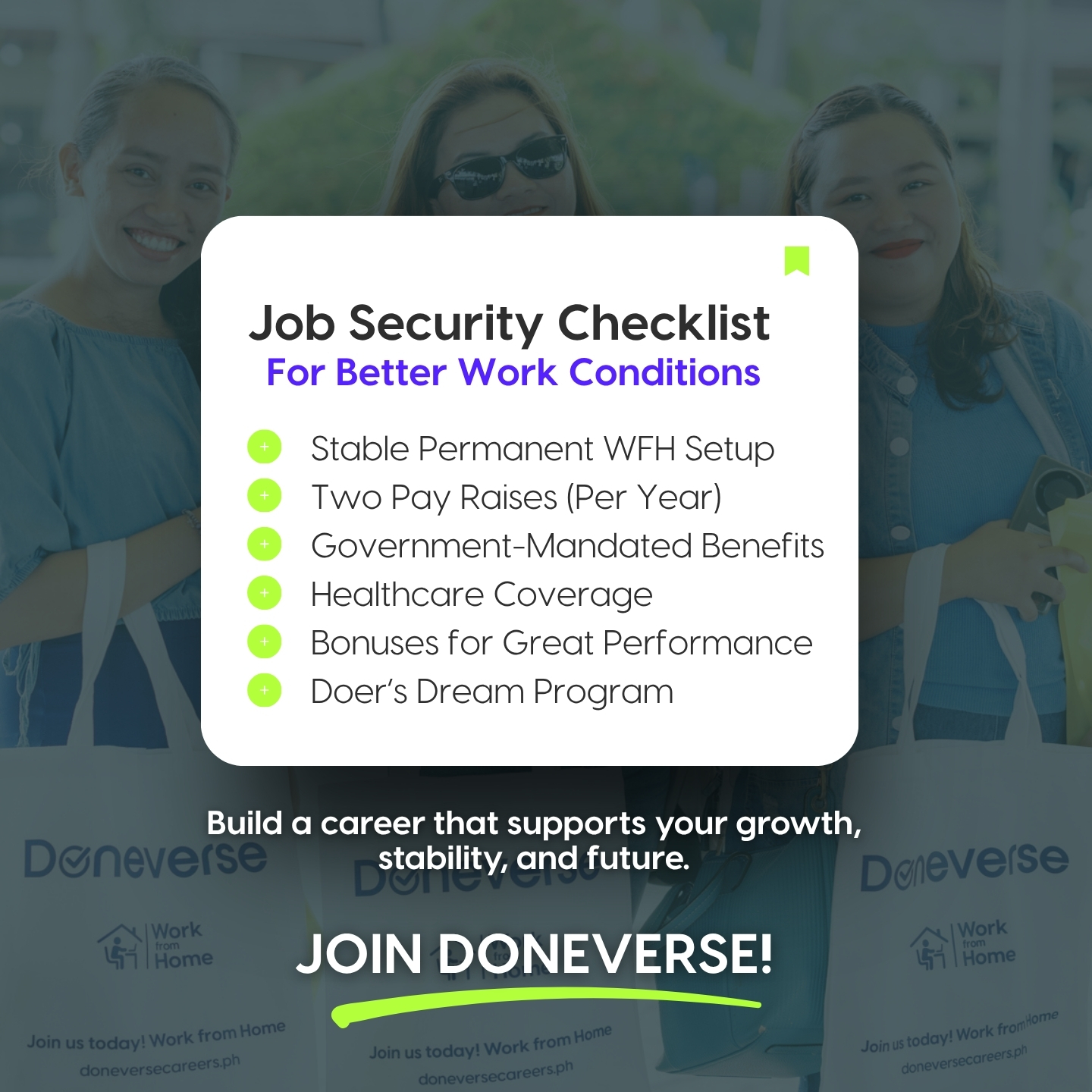 Doneverse - Careers Facebook ad