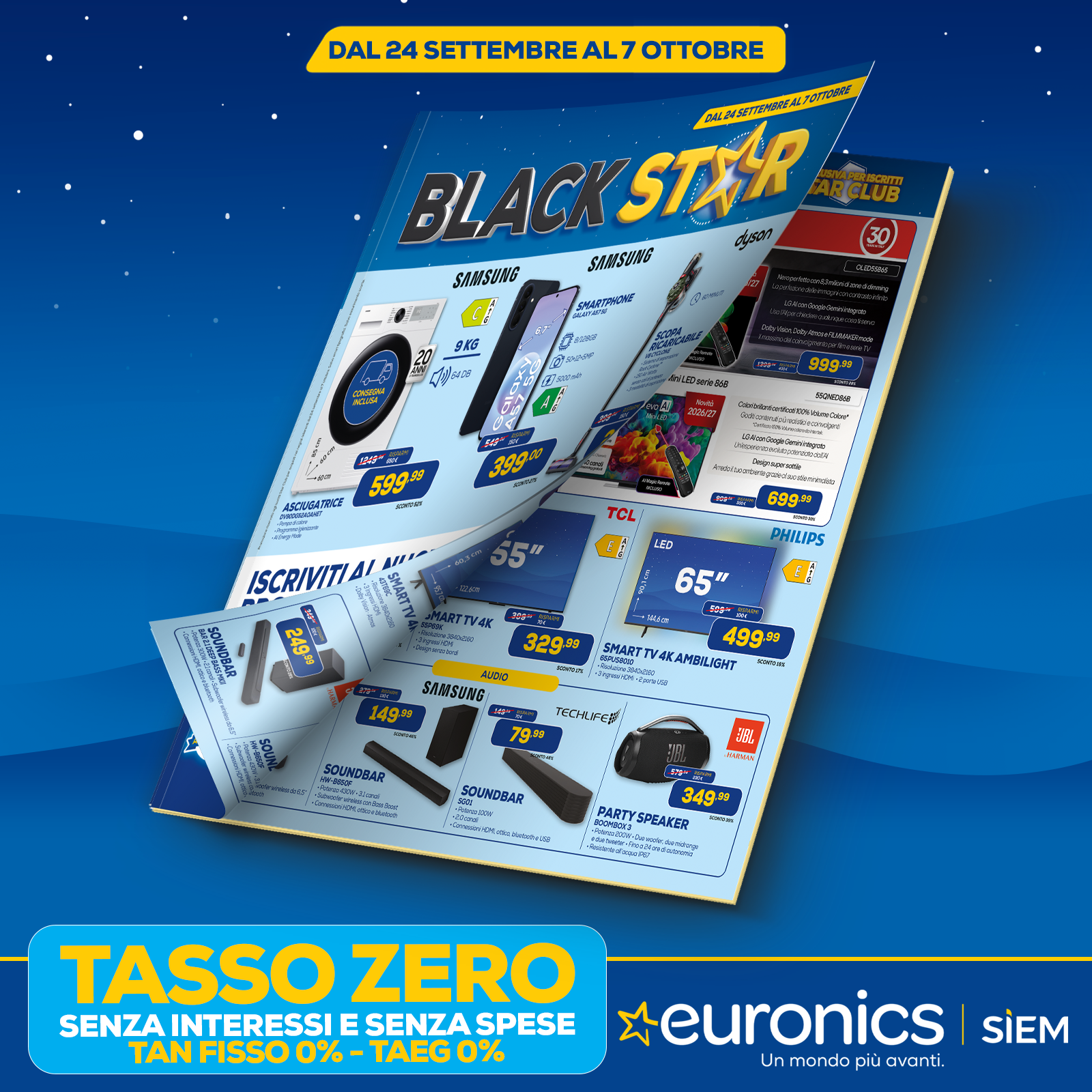 Euronics Siem Facebook ad: EURONICS BLACK STAR!