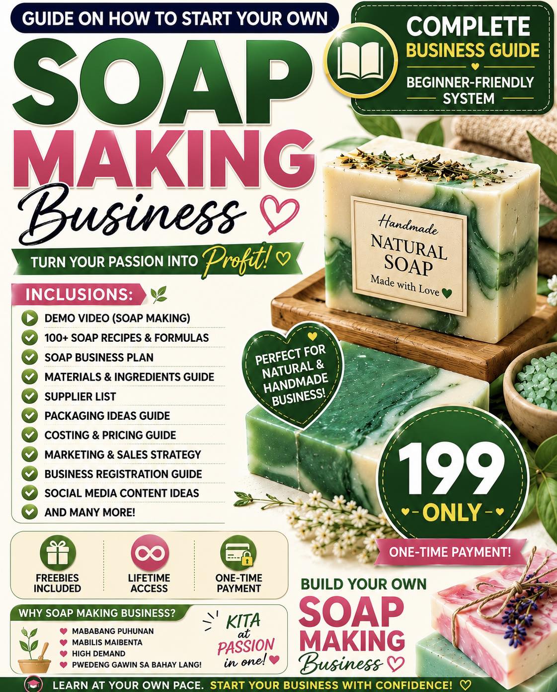 Soap Business Blueprint Facebook ad