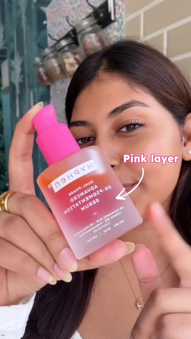 Lets Hyphen Facebook ad: I stopped layering multiple serums and my skin…
