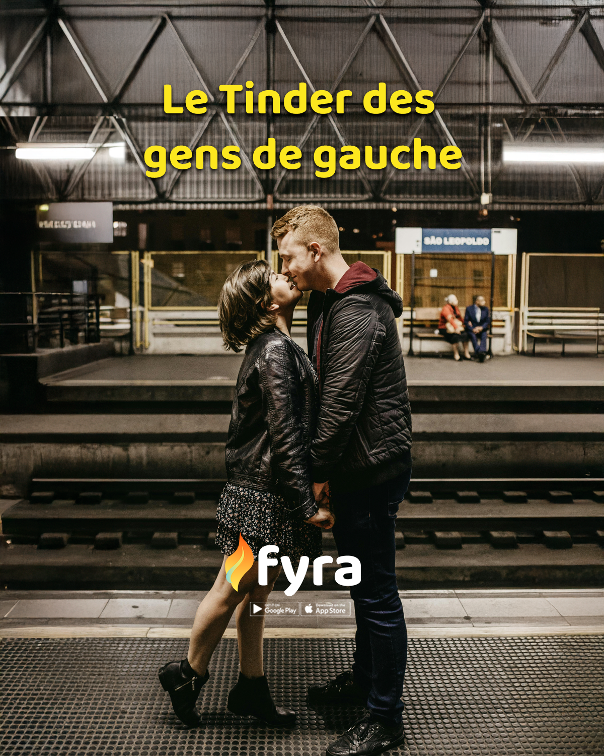 Fyra - Dating App for Progressives Facebook ad
