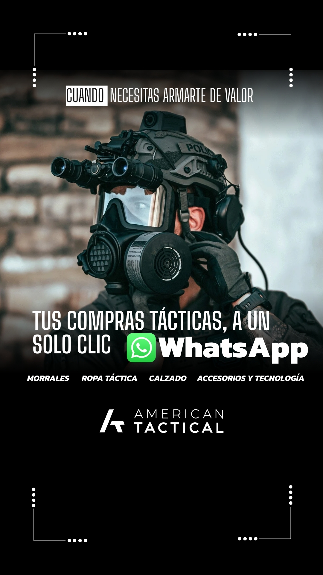 American Tactical Colombia Facebook ad from Feb 8, 2026