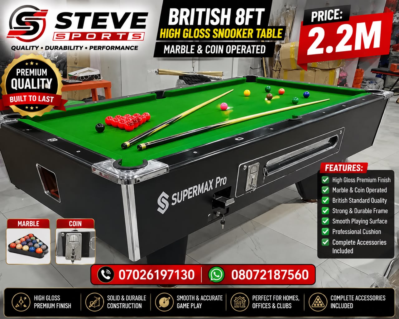 Stevesport Facebook ad: WE DELIVER AND INSTALL NATIONWIDE.