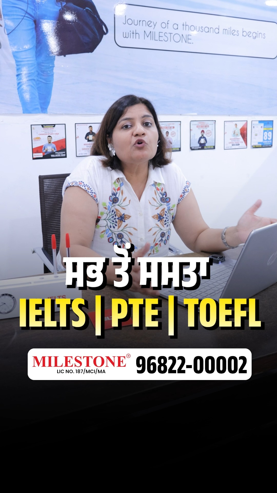 Milestone - International Education Experts Facebook ad: IELTS • PTE • TOEFL Online Classes by…
