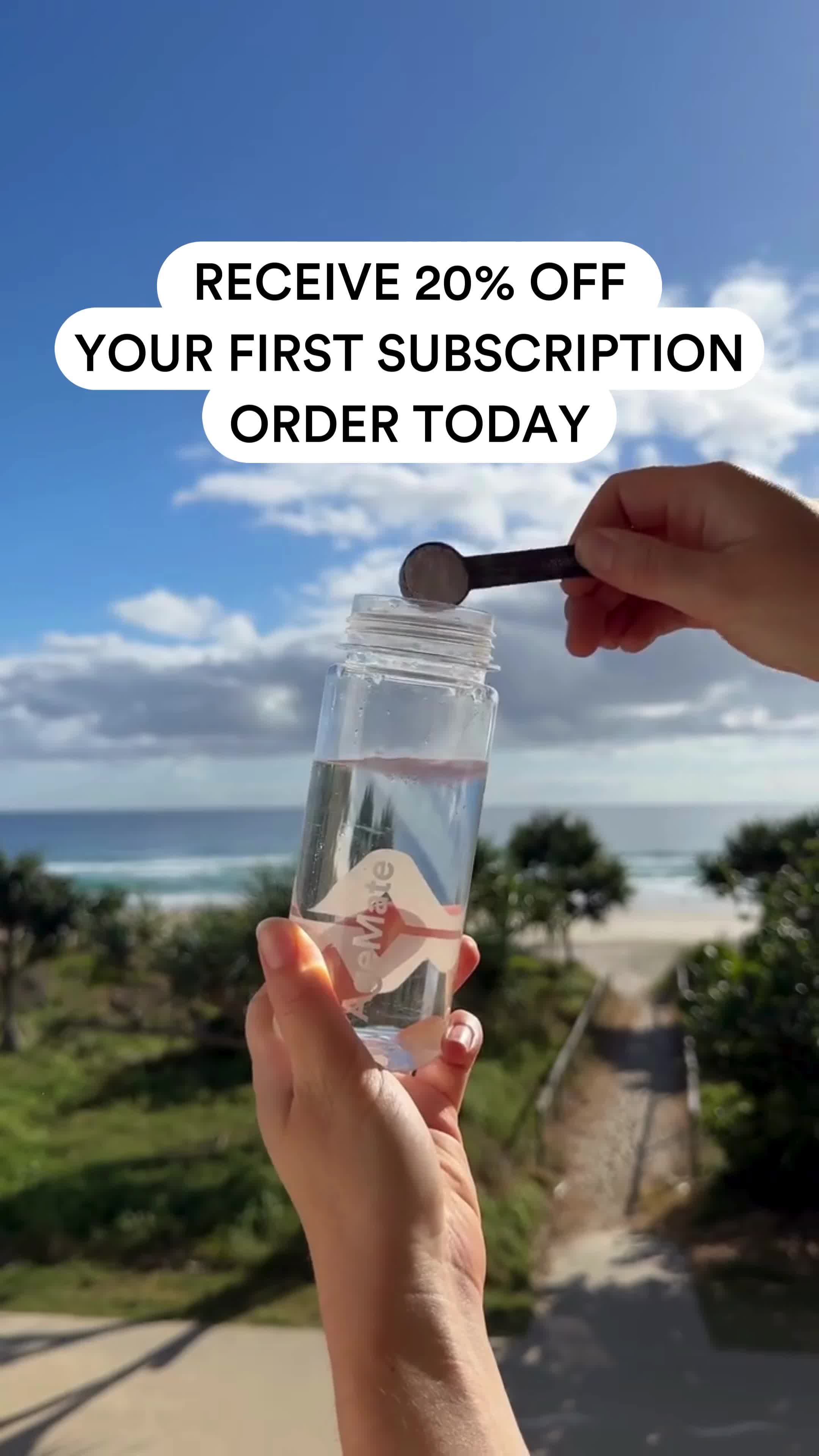 AgeMate Facebook ad: One Scoop = 18 Longevity Ingredients