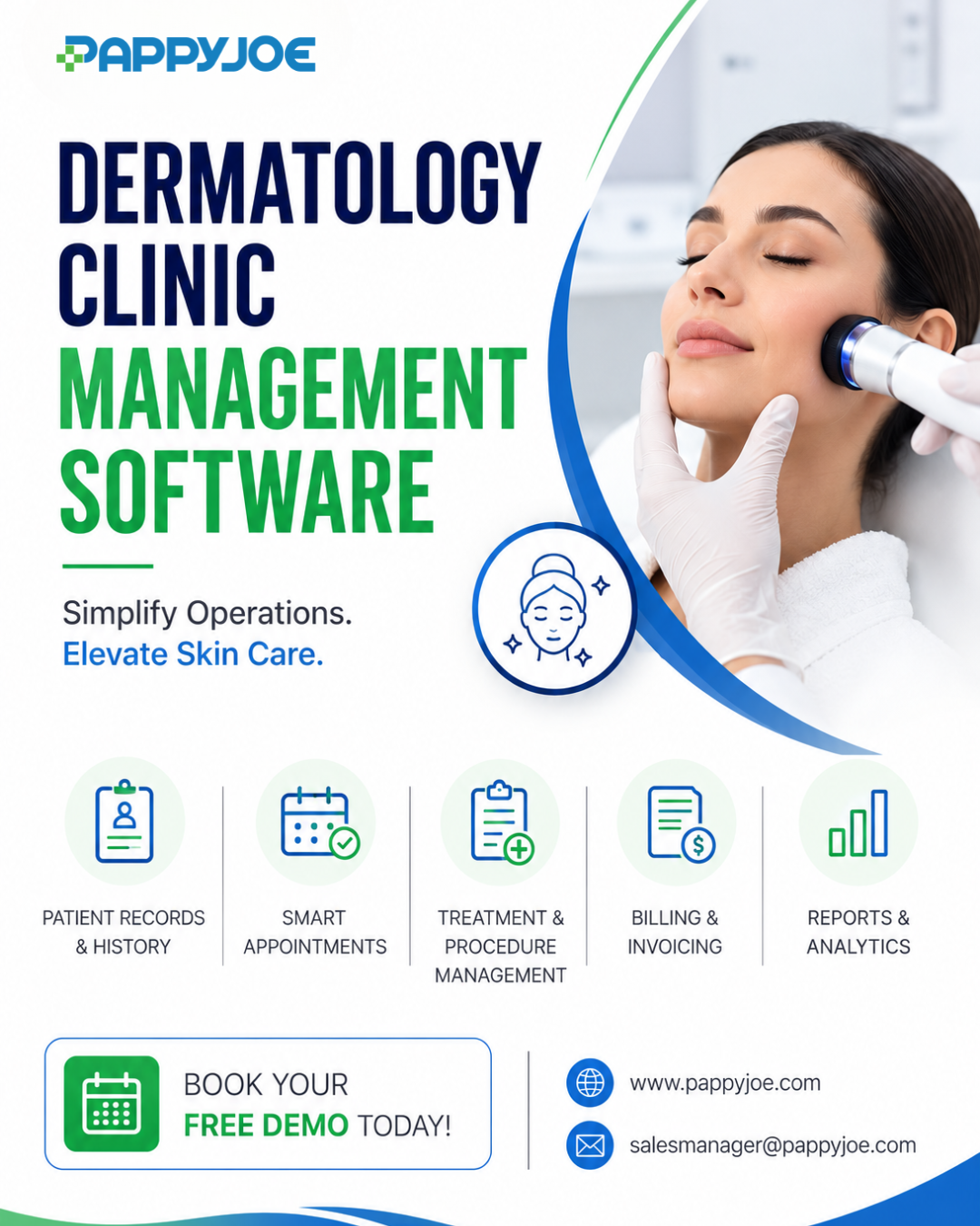 PappyJoe Facebook ad: Book your FREE Demo today!