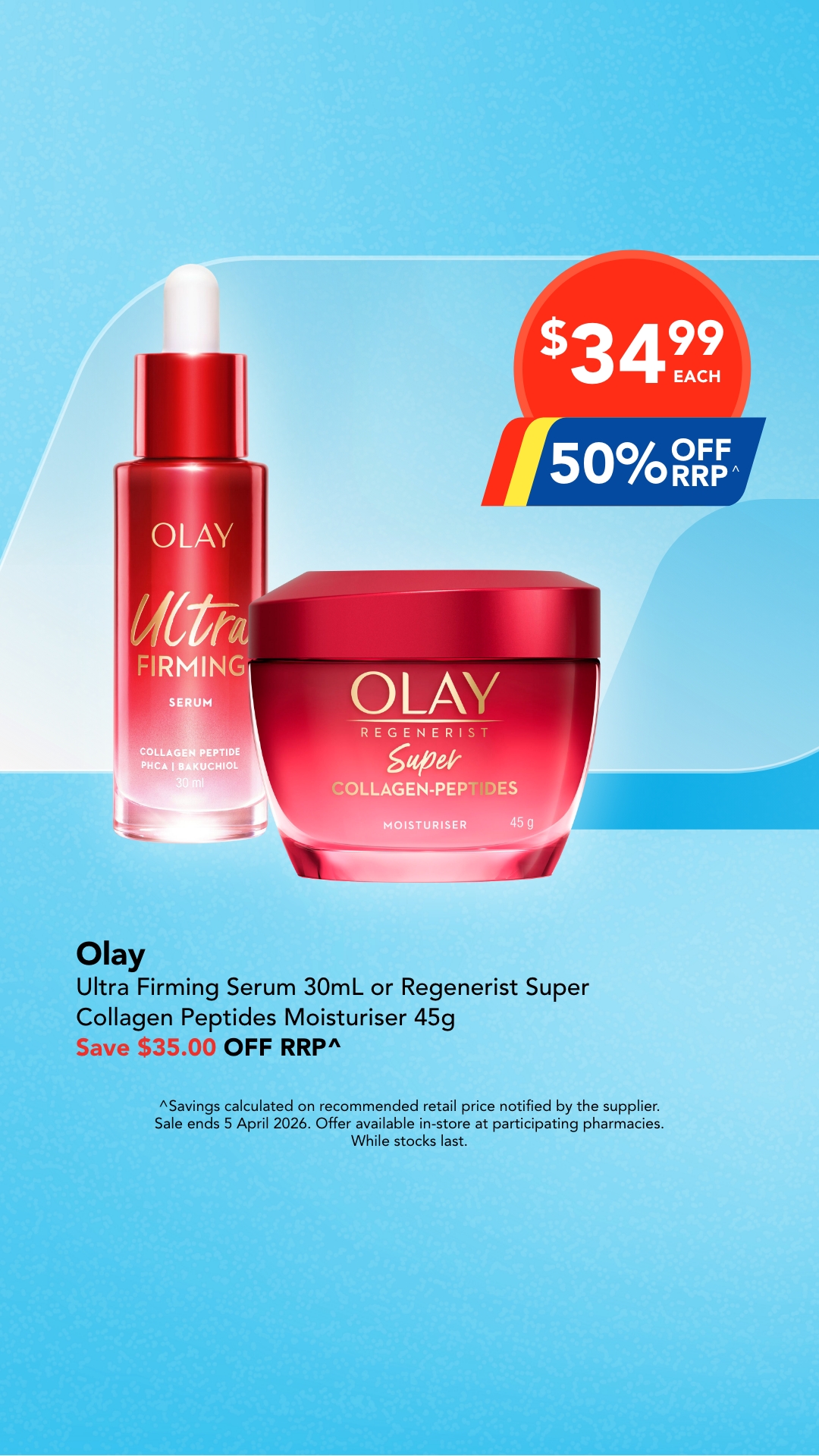 Amcal Pharmacy Facebook ad
