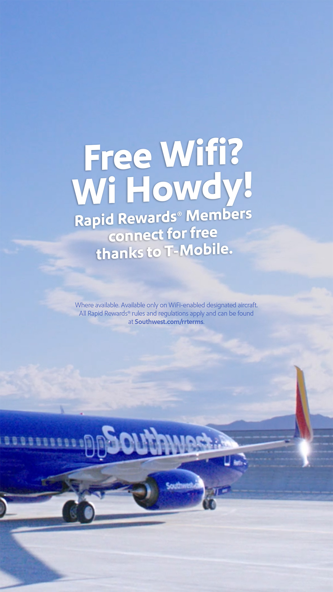 Southwest Airlines Facebook ad