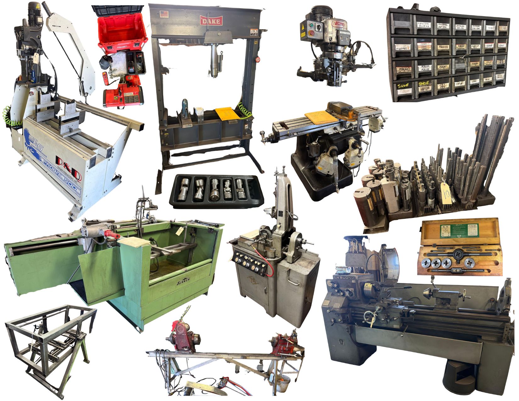 Sherman Hostetter Auctioneers Facebook ad: P & R Machine Shop Business Liquidation