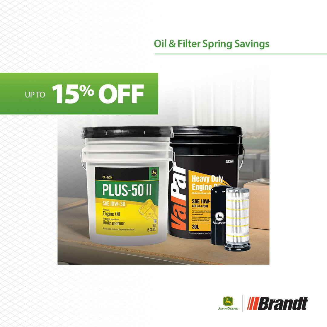 Brandt Agriculture Facebook ad: Save on spring essentials in the Monthly Deals…