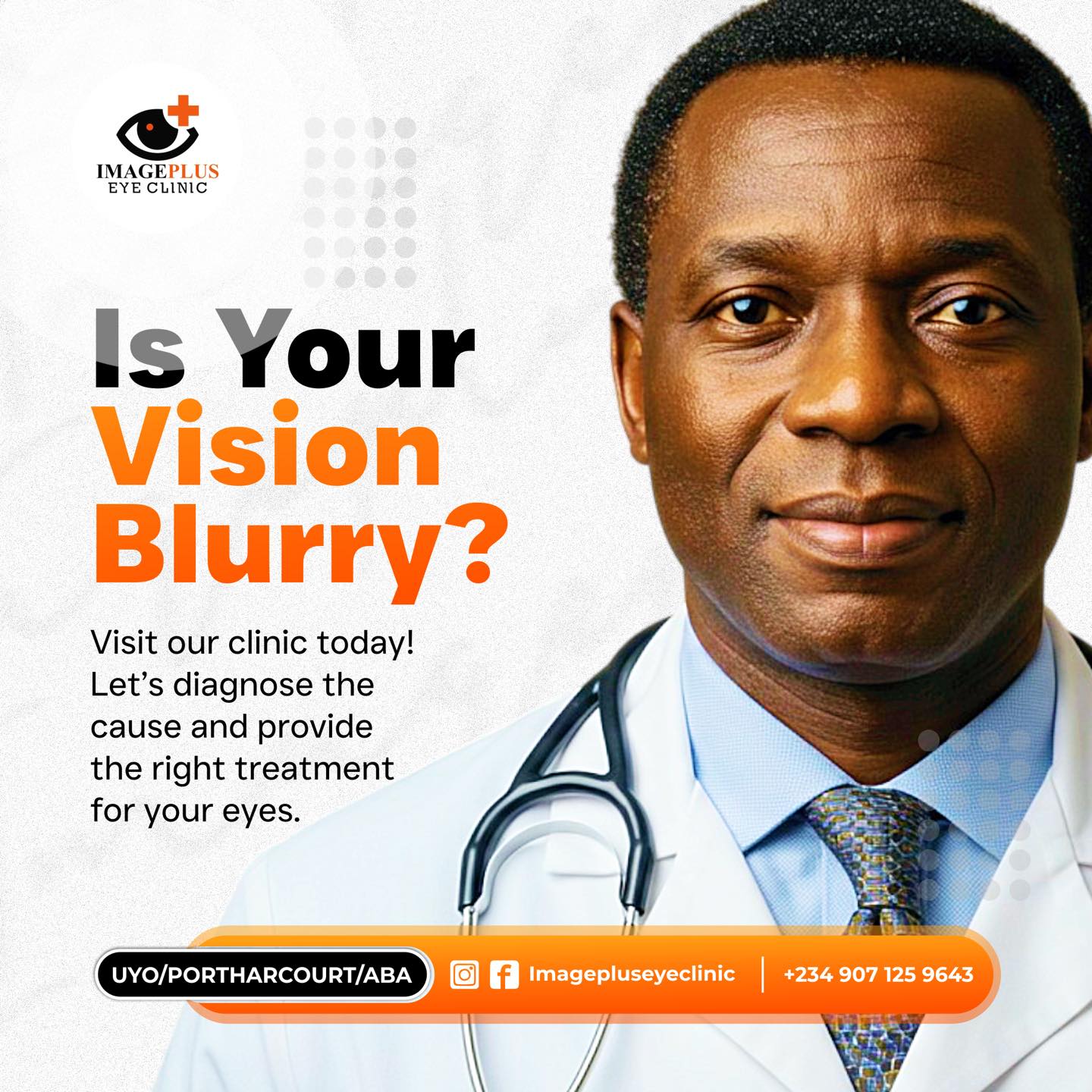 Plus Eye Clinic PortHarcourt Facebook ad