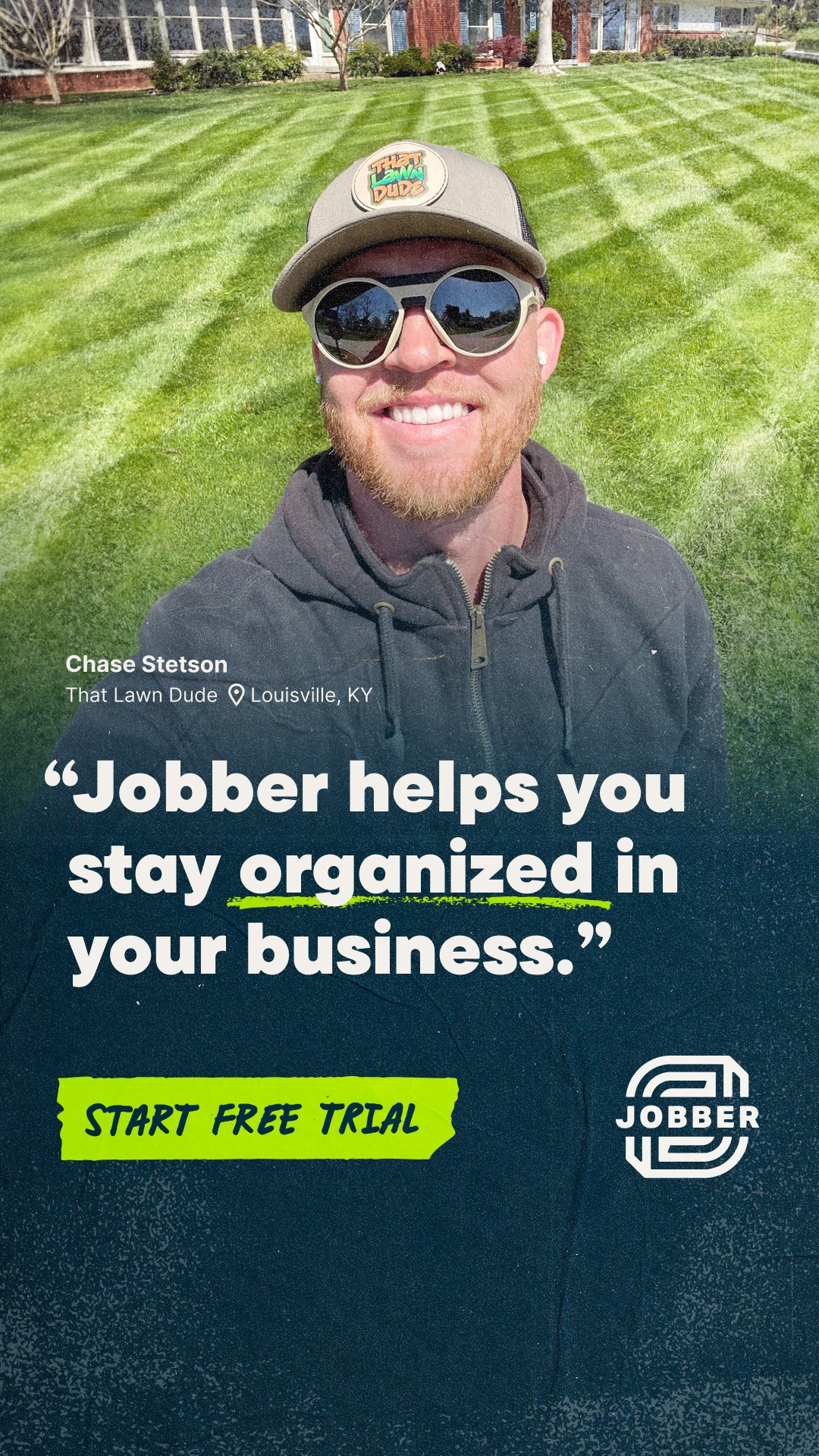 That Lawn Dude Facebook ad